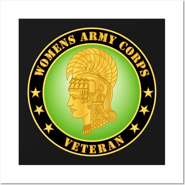 Womens Army Corps Veteran Wall Art by twix123844